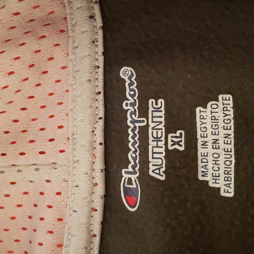Champion fleece lined hooded sweatshirt - Picture 3 of 4